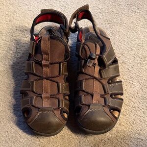 Croft & Barrow Brown Outdoor Sandals